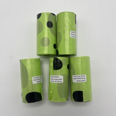 Durable PCR Portable Dog Poop Bags Disposable Dog Poop Bags